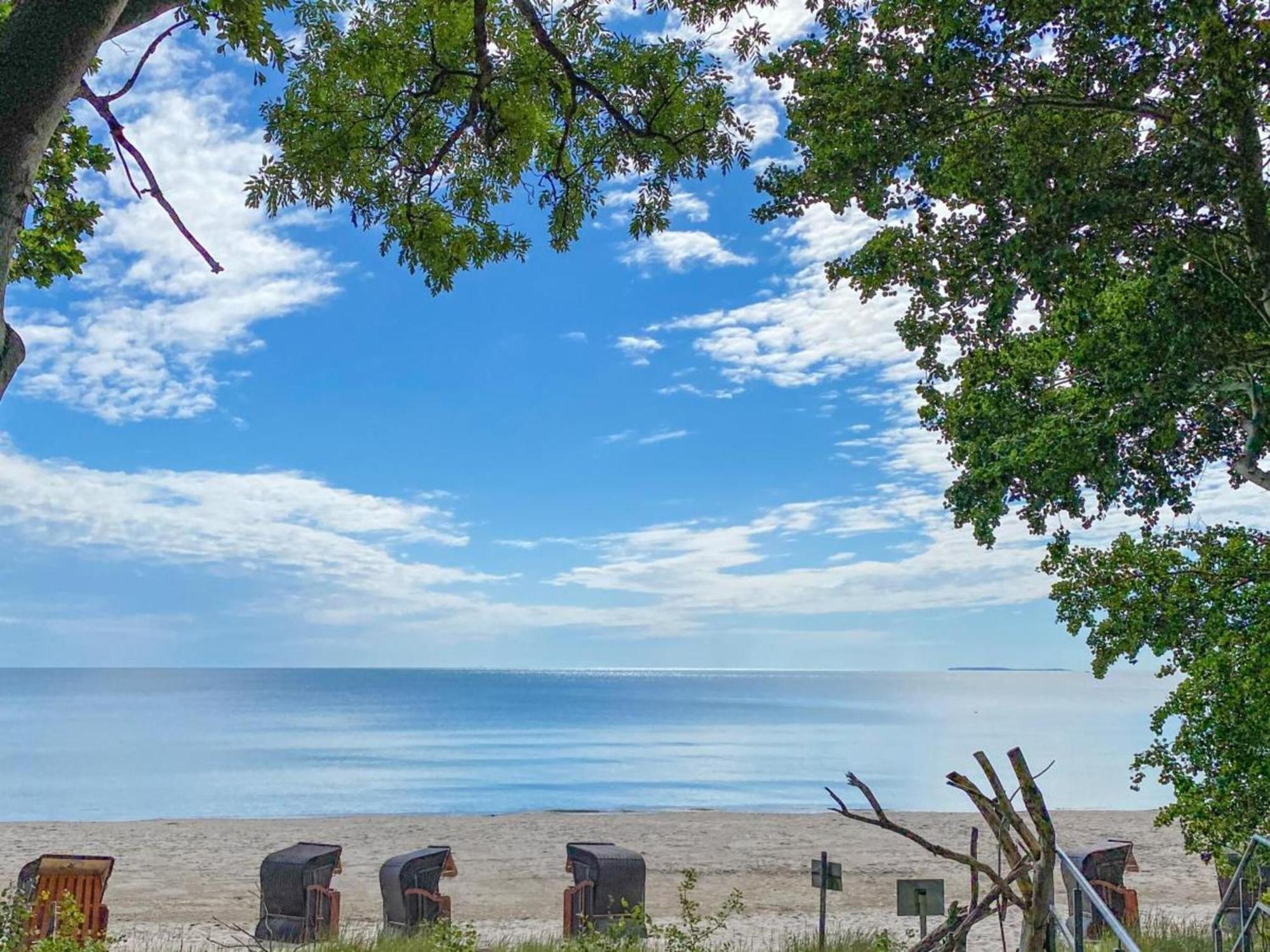 Traumhaftes Appartement Mit Balkon - Odins Blick Wohnung 6 - Mit Privatstrand, Sauna Lobbe Εξωτερικό φωτογραφία