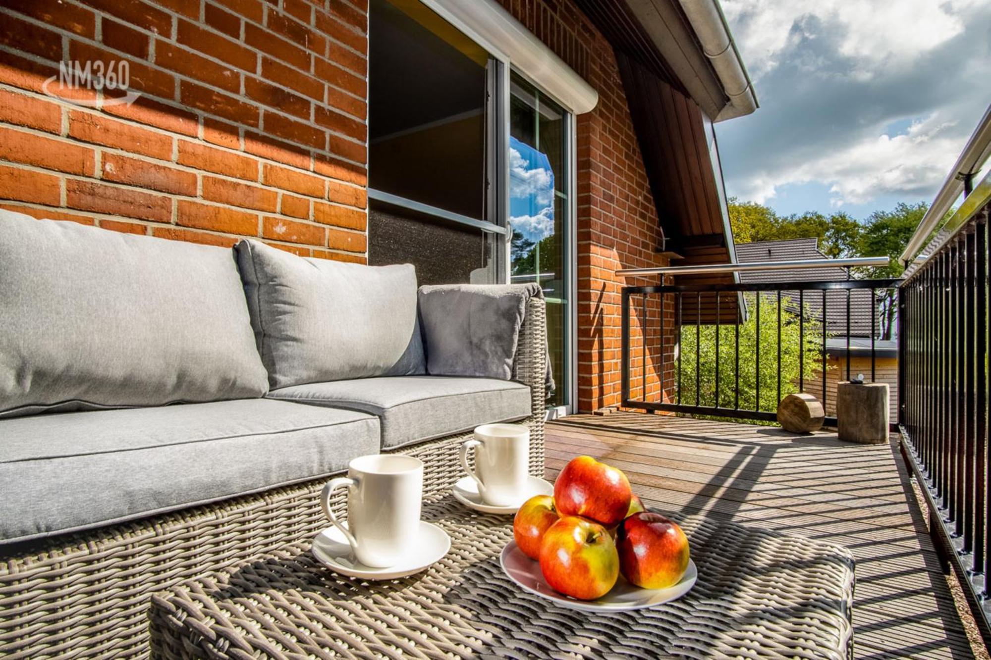 Traumhaftes Appartement Mit Balkon - Odins Blick Wohnung 6 - Mit Privatstrand, Sauna Lobbe Εξωτερικό φωτογραφία
